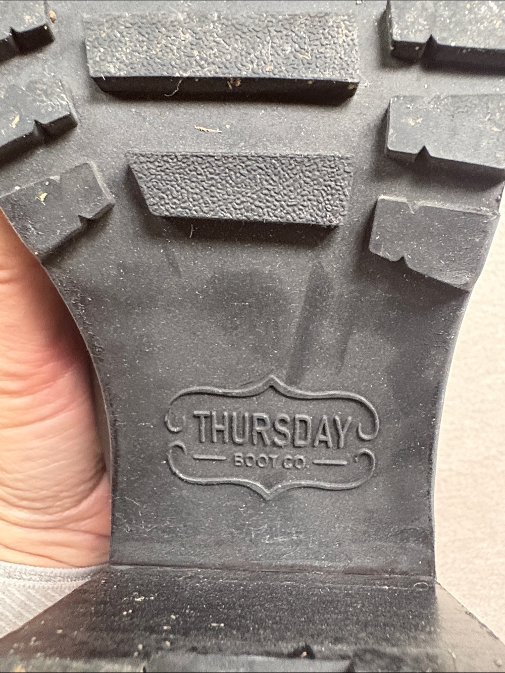 Thursday Boot Co - Black Leather “Knockout” - Picture 6 of 8